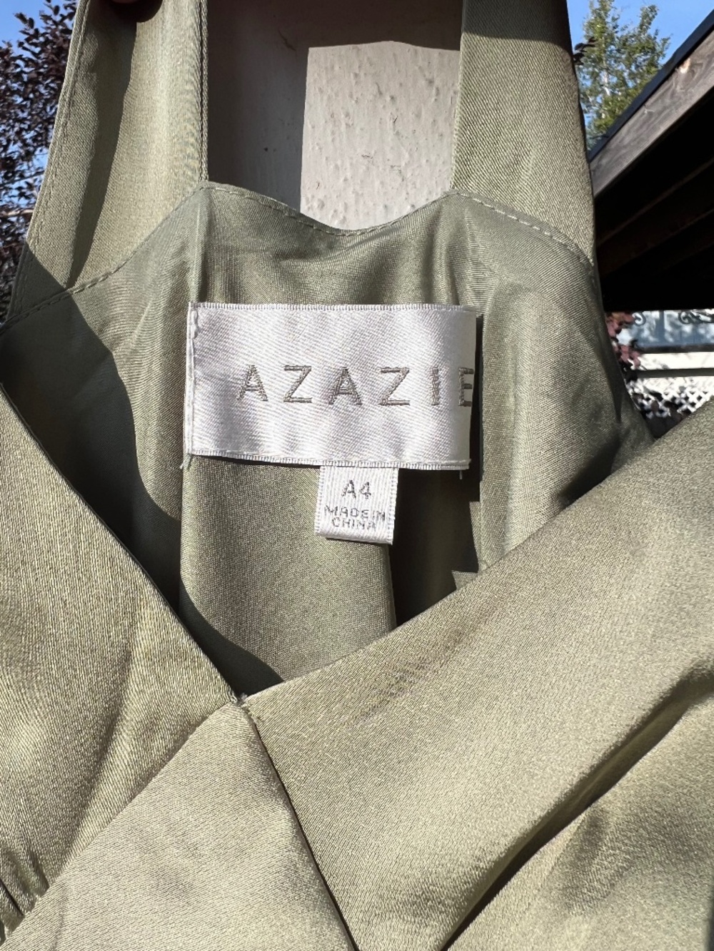Azazie Pistachio Bridesmaid Dress A4
